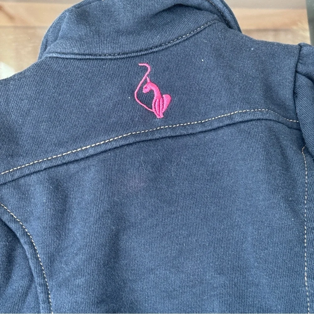 Vintage y2k baby phat jacket infant girl button embroidered cat logo coat ruffle